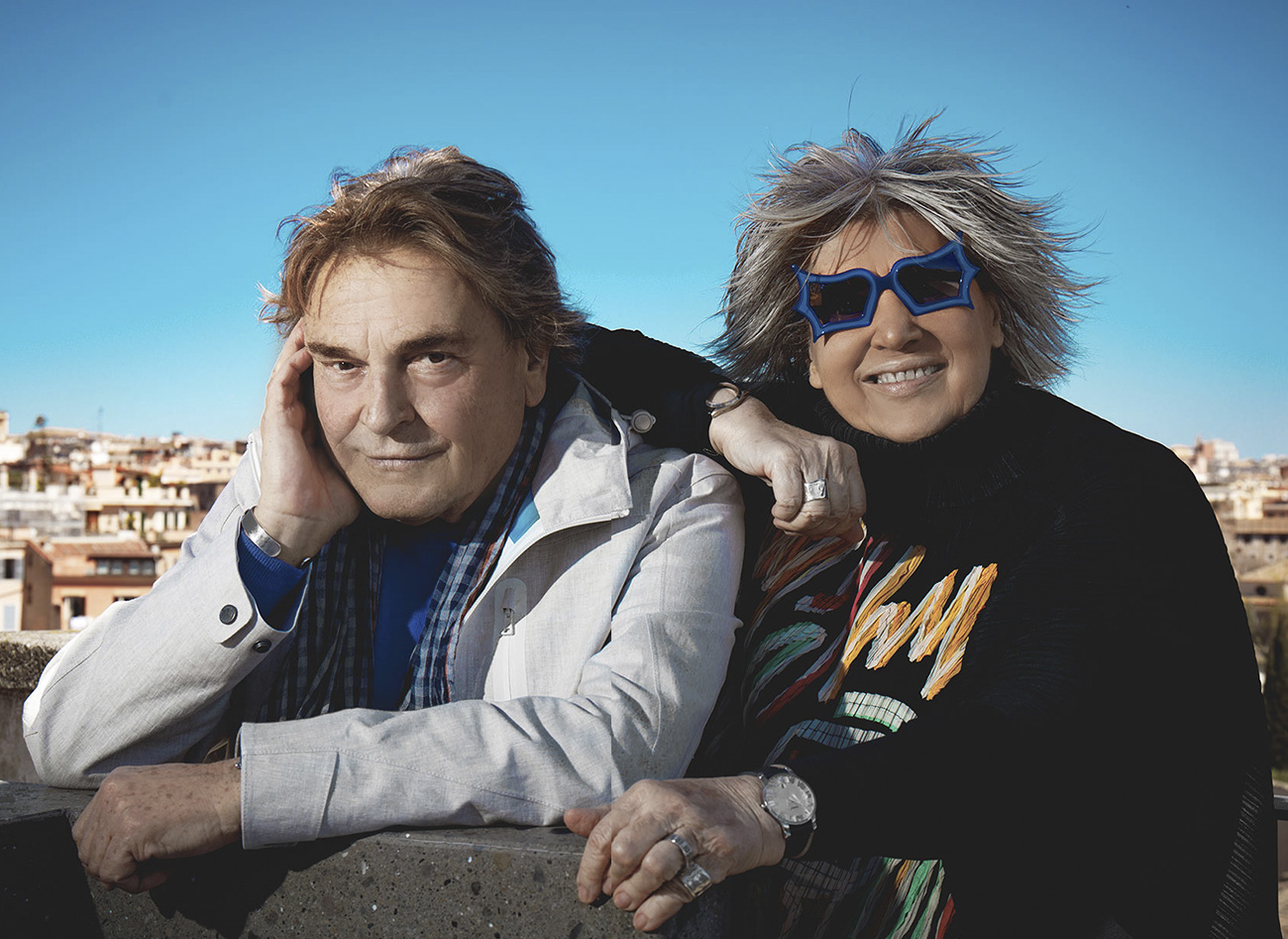 Alda Fendi e Raffaele Curi