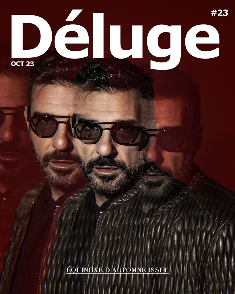Edoardo Leo in copertina su Déluge magazine numero 23