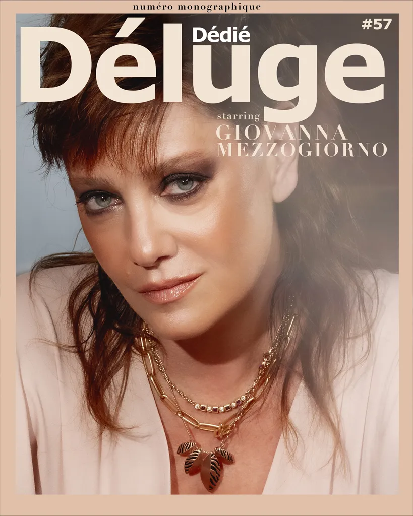 cover Giovanna Mezzogiorno Déluge magazine